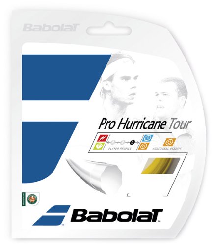 VS 130 Unisex Tennissaite gelb Babolat Hybrid Pro Hurricane Tour 125