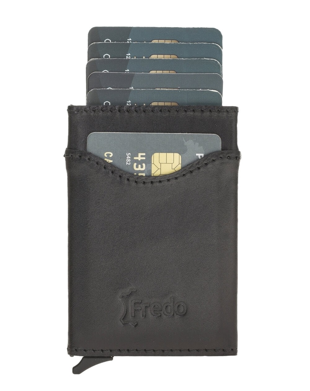 Piquadro Modus – Slim Geldbörse Für Karten Mit RFID-Schutz, Blau, 11 Cm