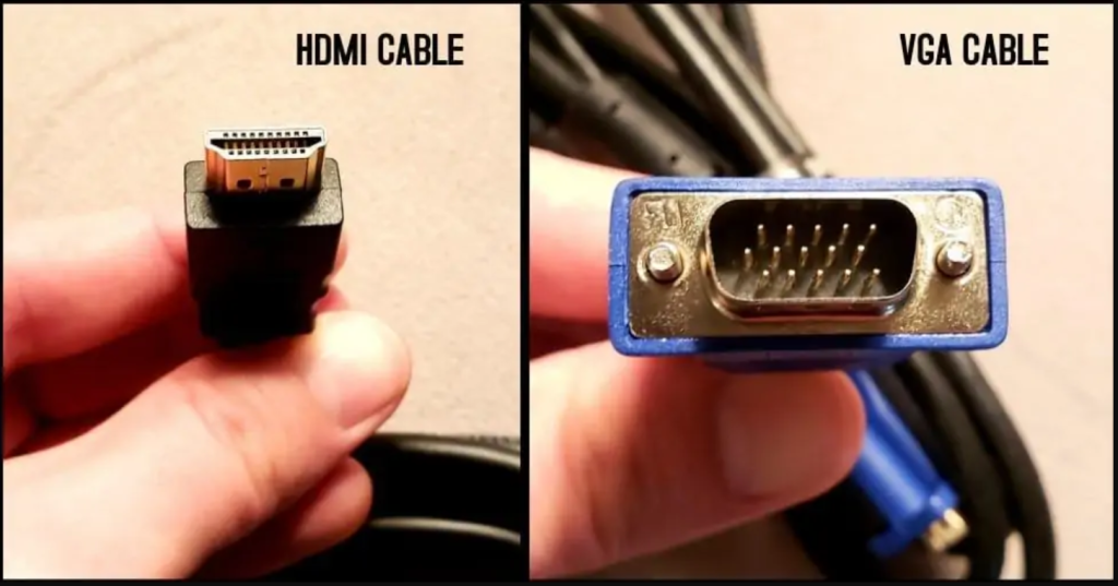 HDMI vs. VGA-Kabel