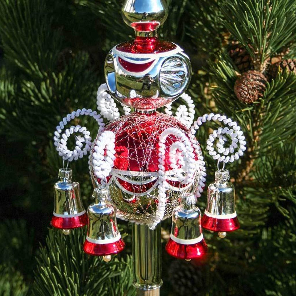 Christbaumspitze mit Glöckchen